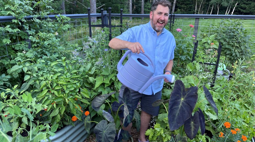 Gardening in Maine